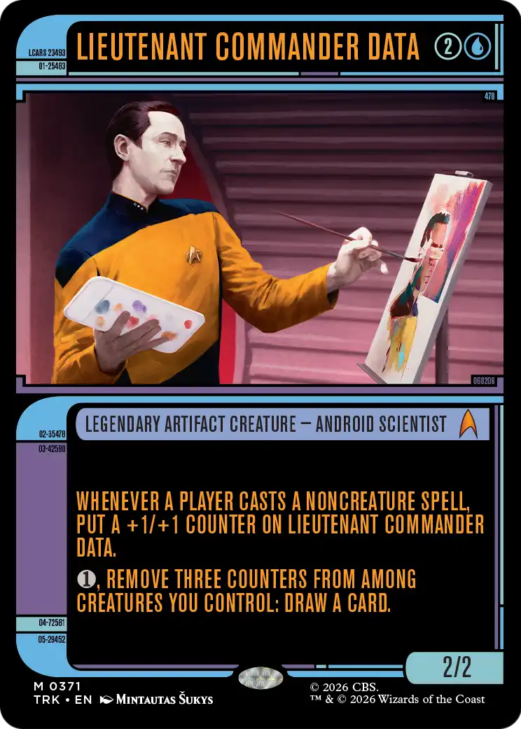 Lieutenant Commander Data (Showcase) [Star Trek] | Gate City Games LLC