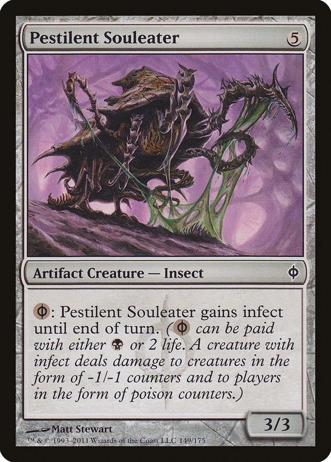 Pestilent Souleater [New Phyrexia] | Gate City Games LLC