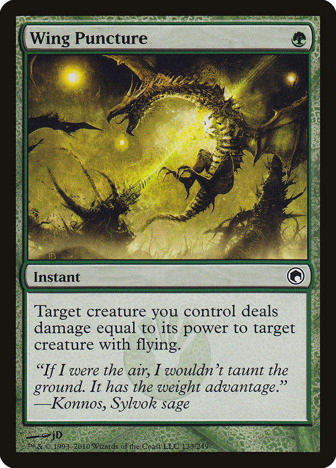 Wing Puncture [Scars of Mirrodin] | Gate City Games LLC