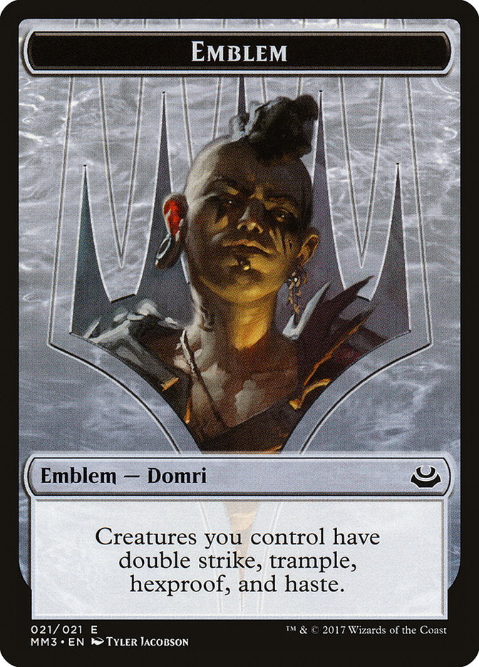 Domri Rade Emblem [Modern Masters 2017 Tokens] | Gate City Games LLC