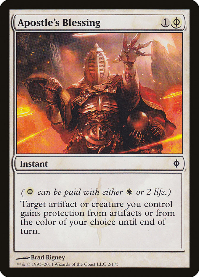 Apostle's Blessing [New Phyrexia] | Gate City Games LLC
