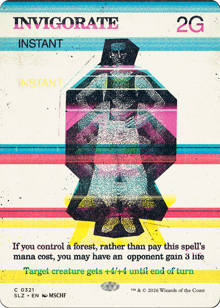 Invigorate (0321) [Secret Lair x MSCHF: The Zeta Set] | Gate City Games LLC