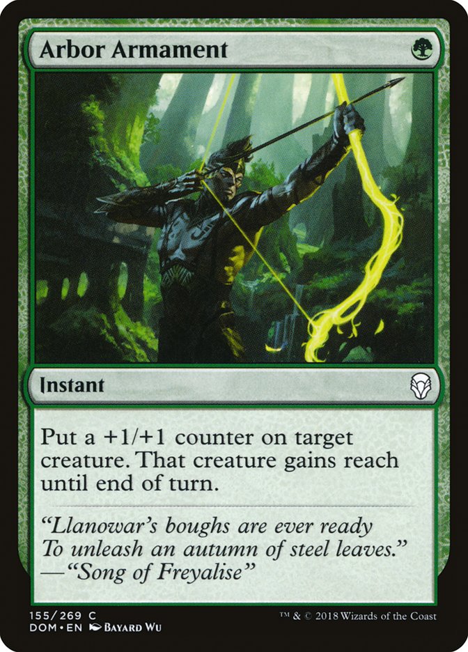 Arbor Armament [Dominaria] | Gate City Games LLC