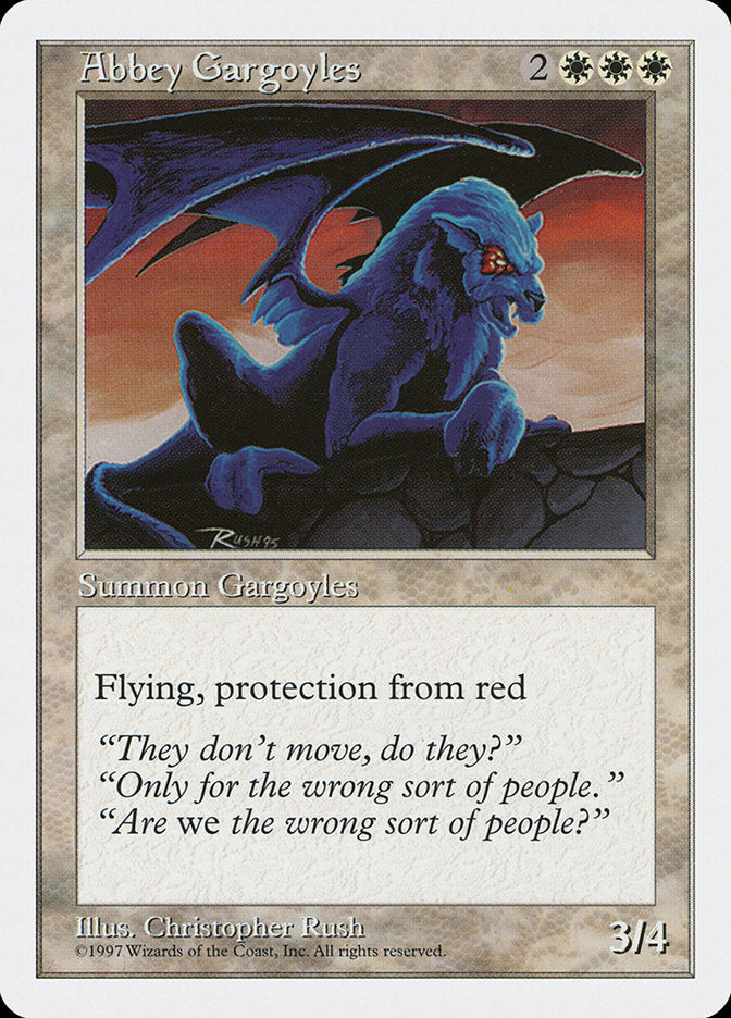 Abbey Gargoyles [Fifth Edition] | Gate City Games LLC