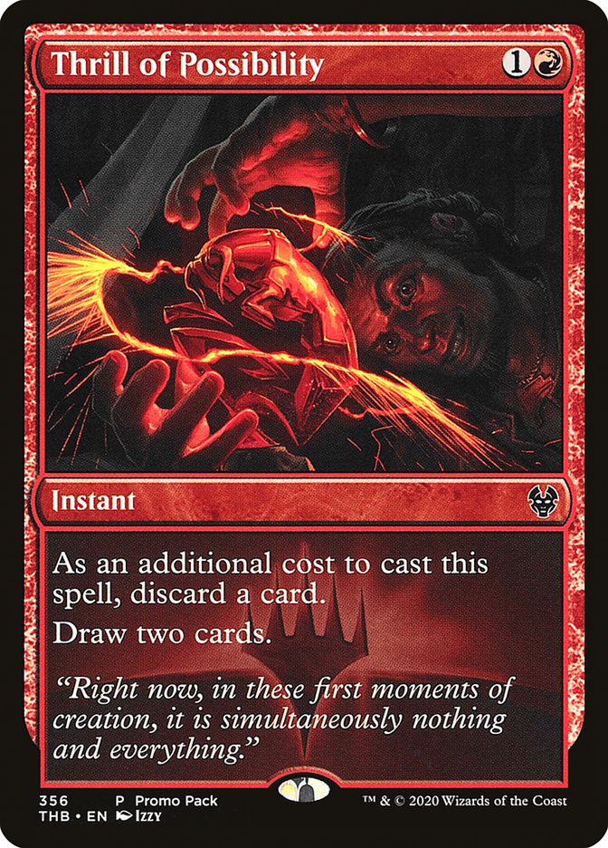 Thrill of Possibility (Promo Pack) [Theros Beyond Death Promos] | Gate City Games LLC