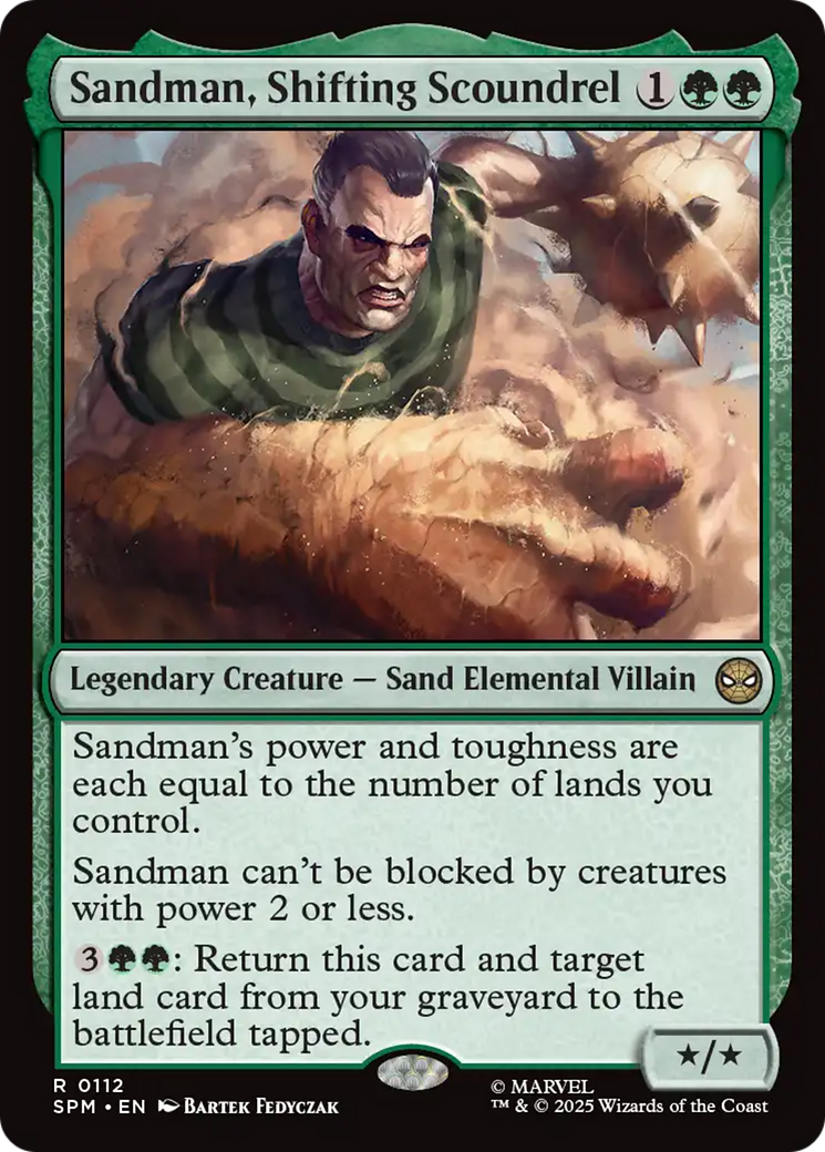 Sandman, Shifting Scoundrel [Marvel's Spider-Man] | Gate City Games LLC