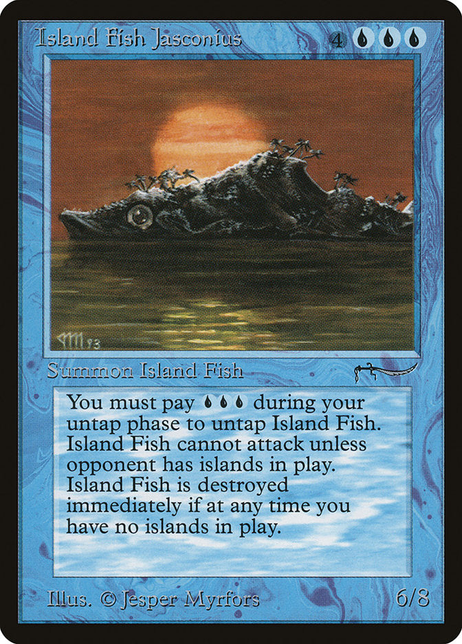 Island Fish Jasconius [Arabian Nights] | Gate City Games LLC