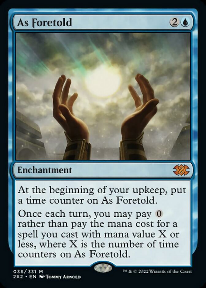 As Foretold [Double Masters 2022] | Gate City Games LLC