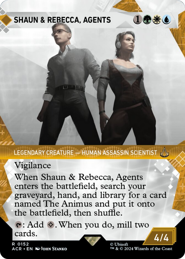 Shaun & Rebecca, Agents (Showcase) [Assassin's Creed] | Gate City Games LLC