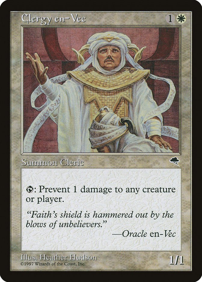 Clergy en-Vec [Tempest] | Gate City Games LLC