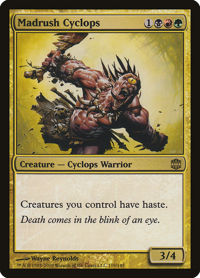 Madrush Cyclops [Alara Reborn] | Gate City Games LLC