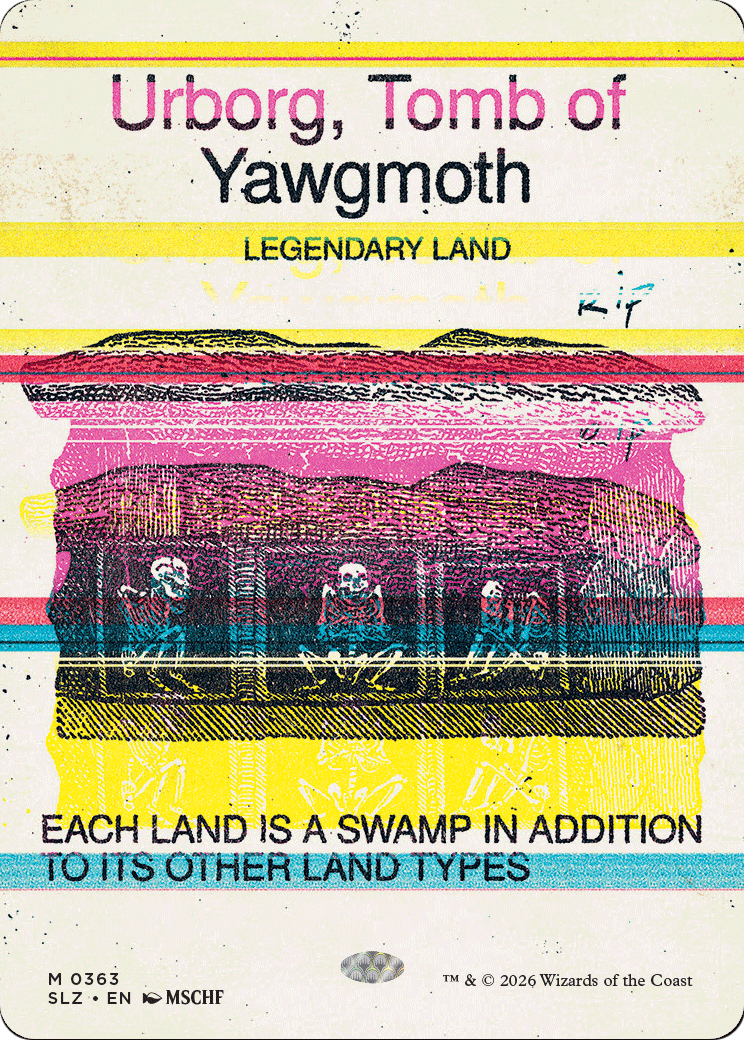Urborg, Tomb of Yawgmoth (0363) [Secret Lair x MSCHF: The Zeta Set] | Gate City Games LLC
