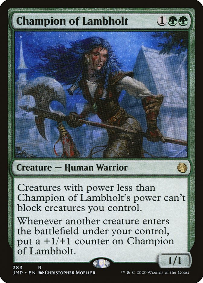 Champion of Lambholt [Jumpstart] | Gate City Games LLC