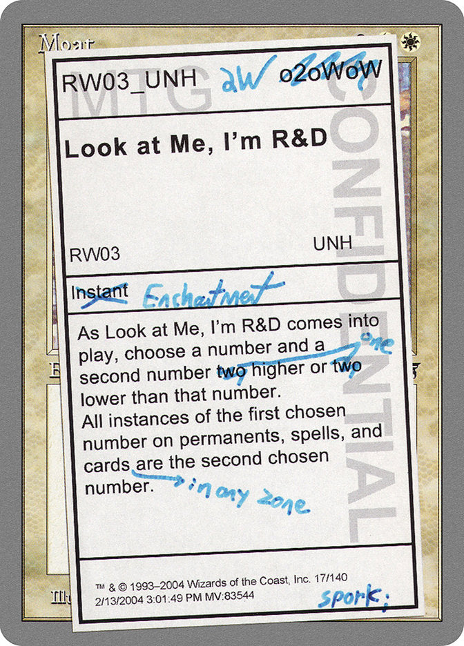 Look at Me, I'm R&D [Unhinged] | Gate City Games LLC