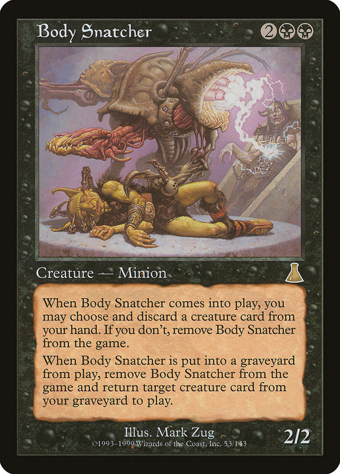 Body Snatcher [Urza's Destiny] | Gate City Games LLC