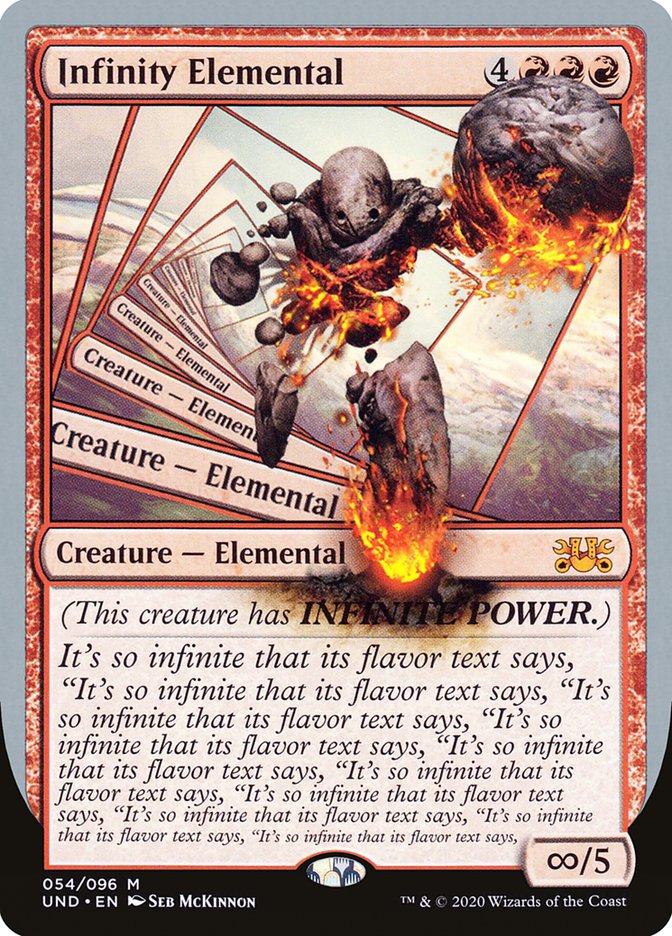 Infinity Elemental [Unsanctioned] | Gate City Games LLC