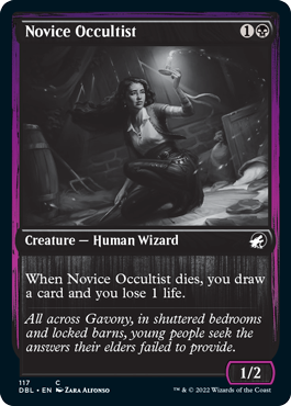 Novice Occultist [Innistrad: Double Feature] | Gate City Games LLC