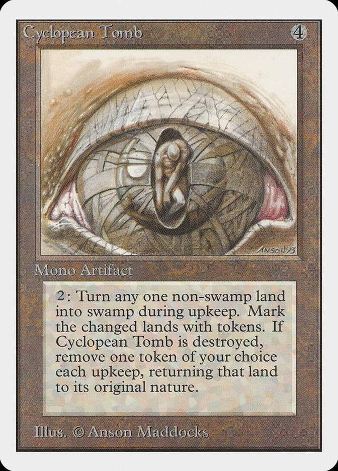 Cyclopean Tomb [Unlimited Edition] | Gate City Games LLC