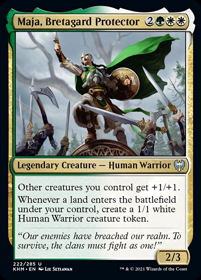 Maja, Bretagard Protector [Kaldheim] | Gate City Games LLC