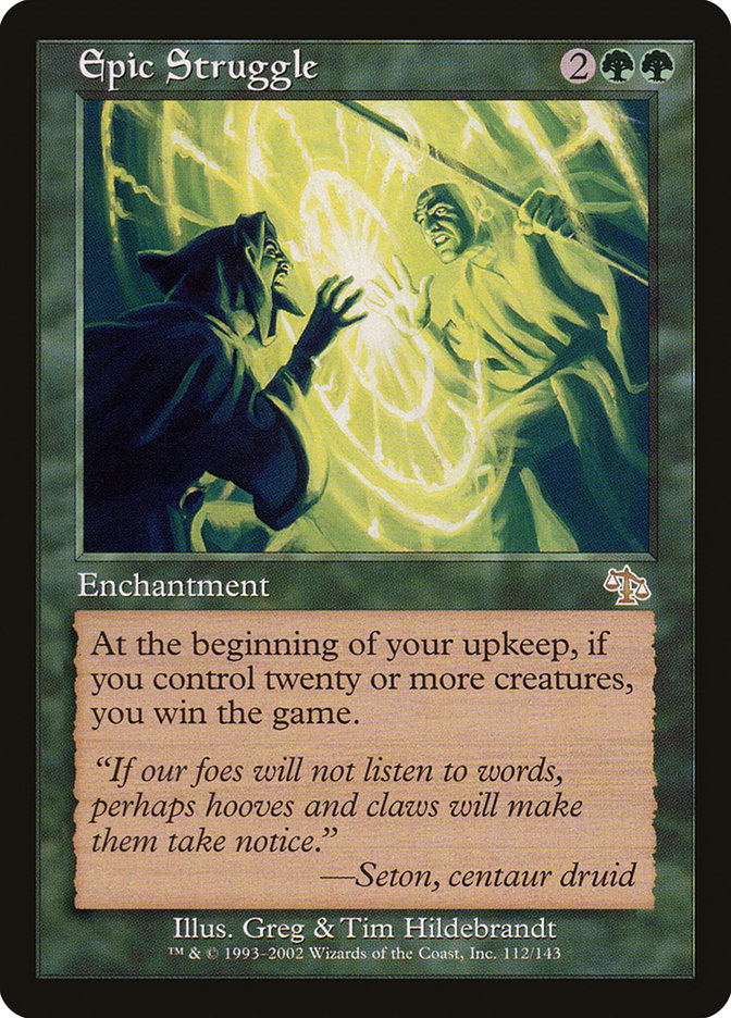 Epic Struggle [Judgment] | Gate City Games LLC