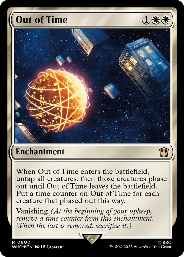 Out of Time (Surge Foil) [Doctor Who] | Gate City Games LLC