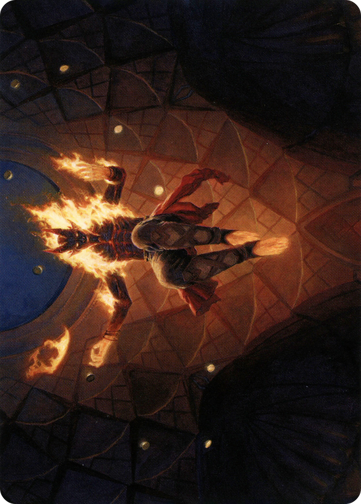 Yusri, Fortune's Flame Art Card [Modern Horizons 2 Art Series] | Gate City Games LLC