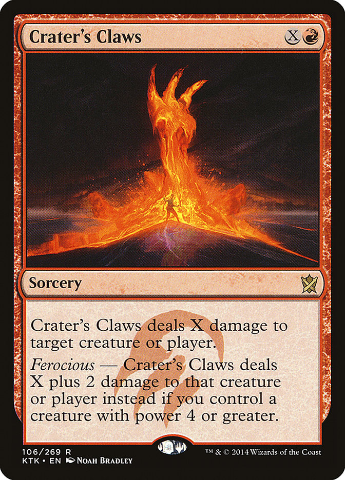Crater's Claws [Khans of Tarkir] | Gate City Games LLC