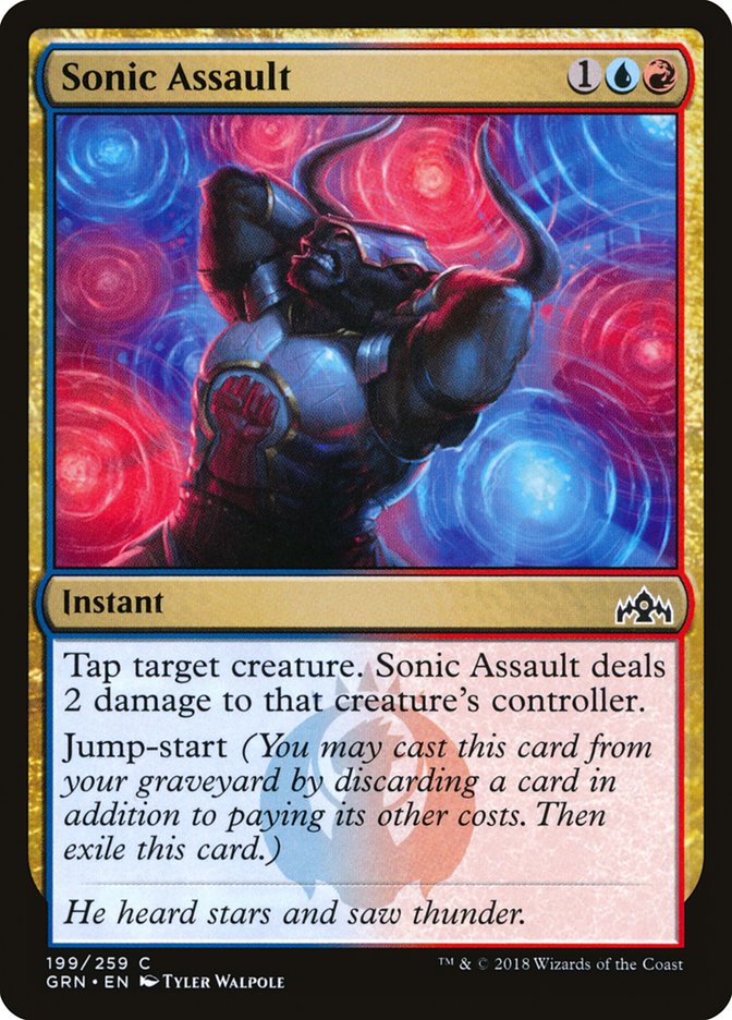 Sonic Assault [Guilds of Ravnica] | Gate City Games LLC