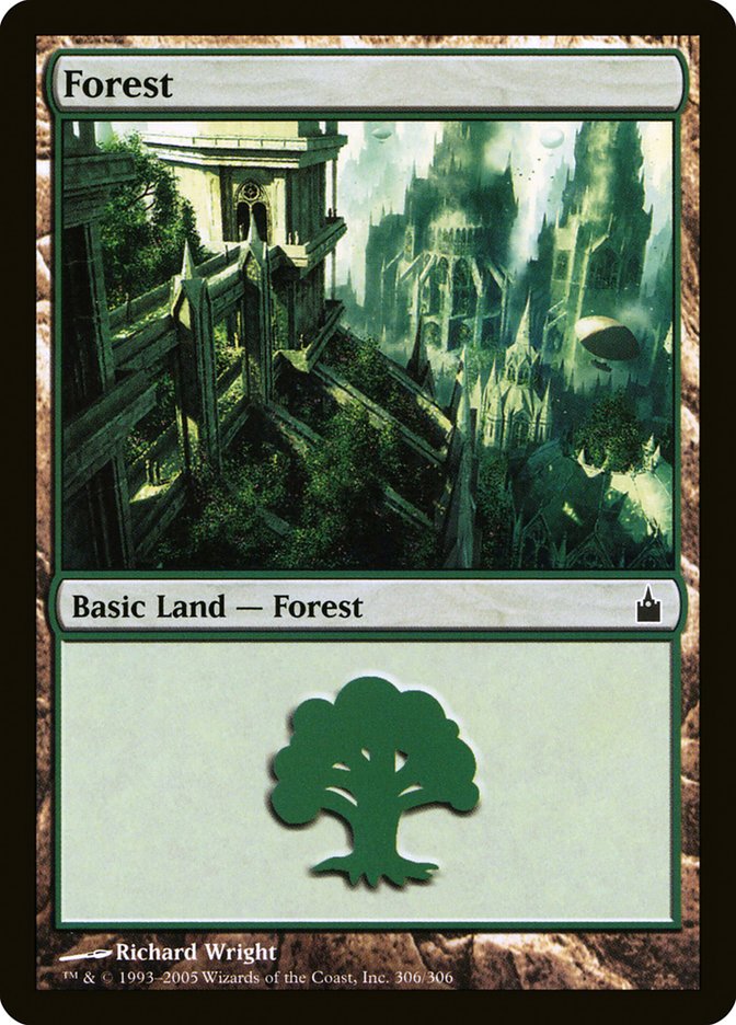 Forest (306) [Ravnica: City of Guilds] | Gate City Games LLC