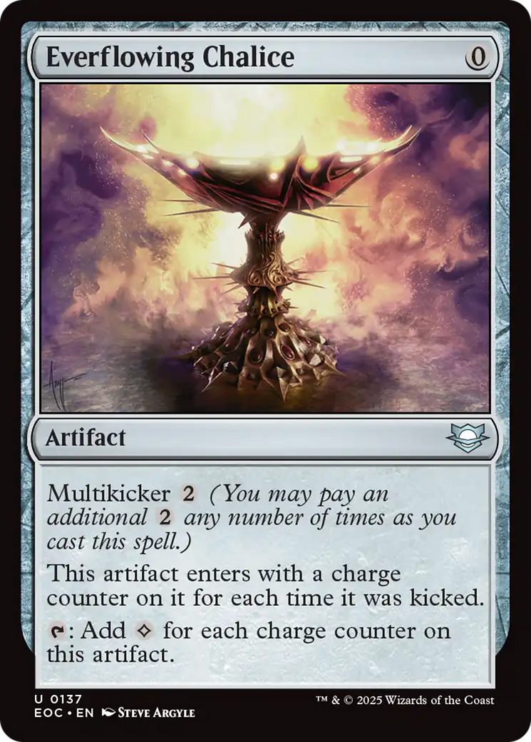Everflowing Chalice [Edge of Eternities Commander] | Gate City Games LLC