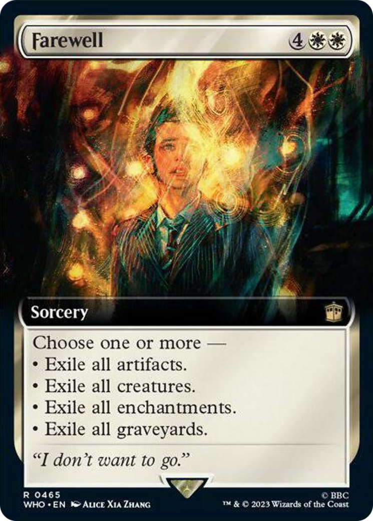 Farewell (Extended Art) [Doctor Who] | Gate City Games LLC