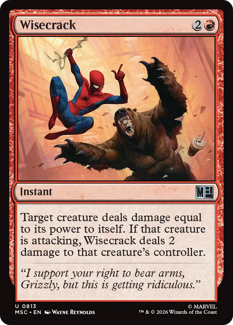 Wisecrack [Marvel Super Heroes Commander] | Gate City Games LLC