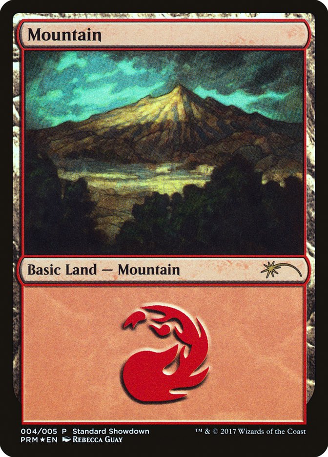 Mountain (Rebecca Guay) [Standard Showdown Promos] | Gate City Games LLC