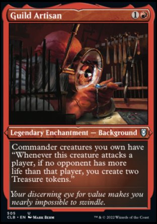 Guild Artisan (Foil Etched) [Commander Legends: Battle for Baldur's Gate] | Gate City Games LLC