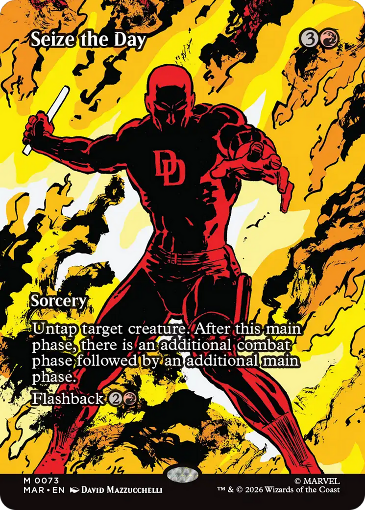 Seize the Day (Borderless) [Marvel Universe: Eternal-Legal] | Gate City Games LLC