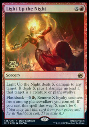 Light Up the Night [Innistrad: Midnight Hunt Prerelease Promos] | Gate City Games LLC