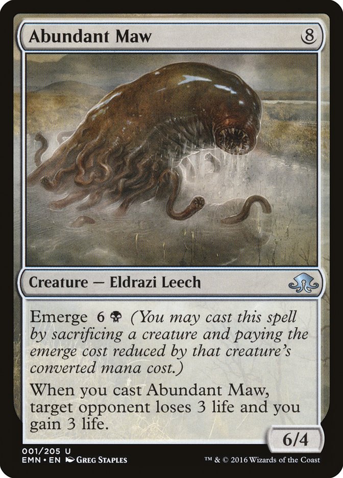 Abundant Maw [Eldritch Moon] | Gate City Games LLC