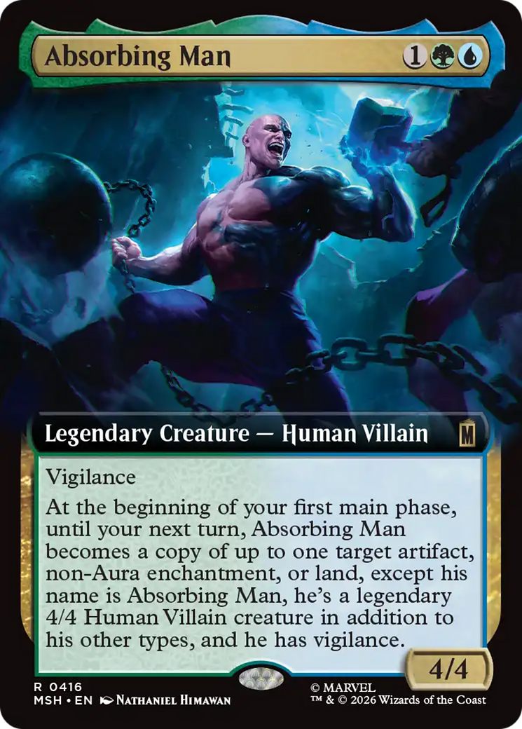 Absorbing Man (Extended Art) [Marvel Super Heroes] | Gate City Games LLC