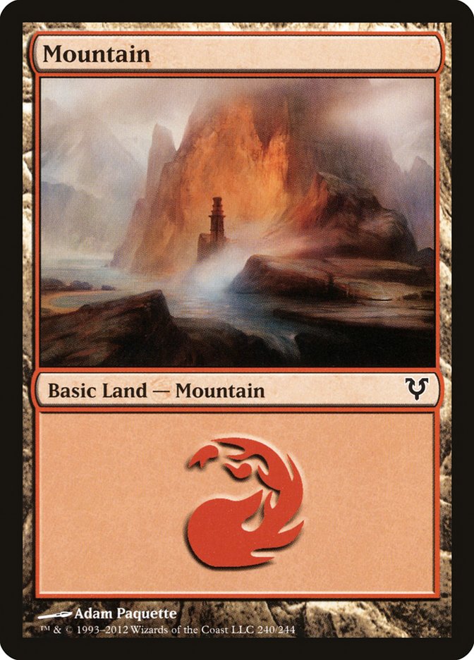 Mountain (240) [Avacyn Restored] | Gate City Games LLC