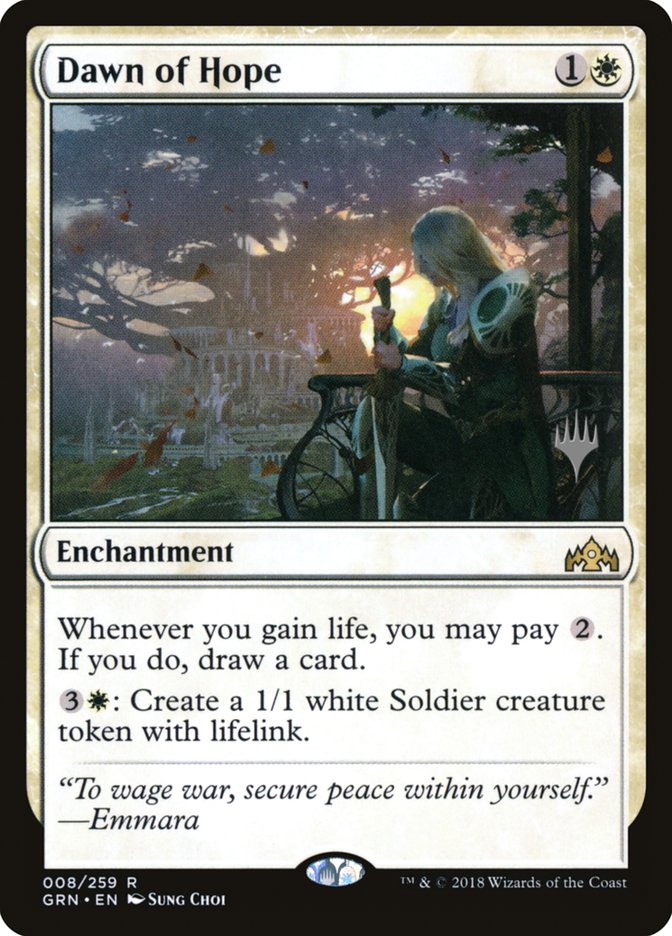 Dawn of Hope (Promo Pack) [Guilds of Ravnica Promos] | Gate City Games LLC