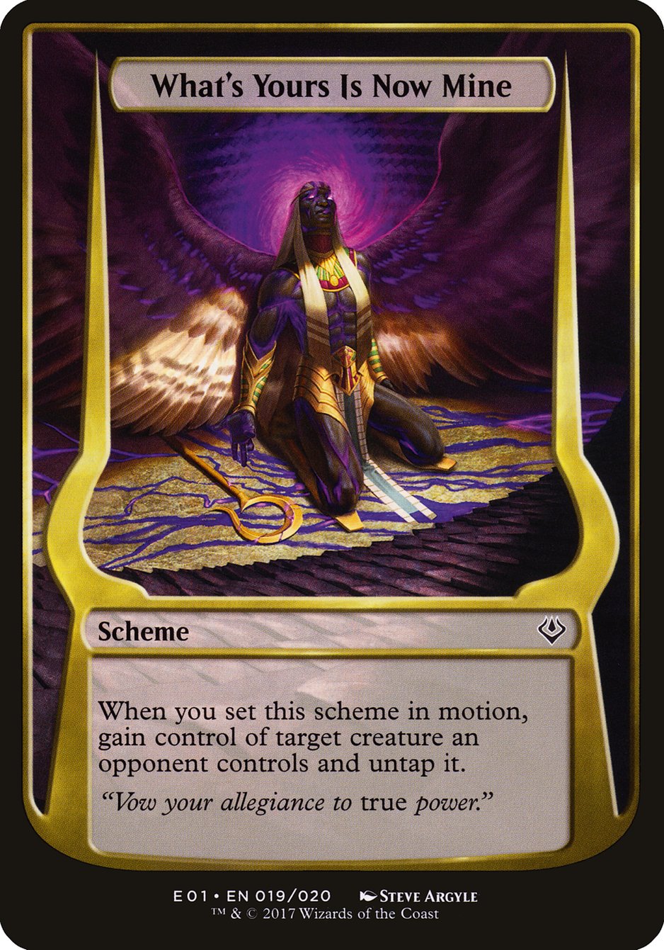 What's Yours Is Now Mine (Schemes) [Archenemy: Nicol Bolas Schemes] | Gate City Games LLC