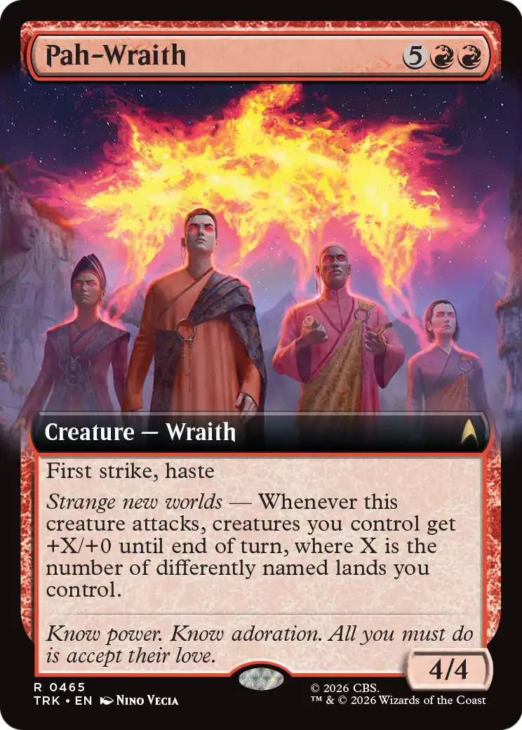 Pah-Wraith (Extended Art) [Star Trek] | Gate City Games LLC