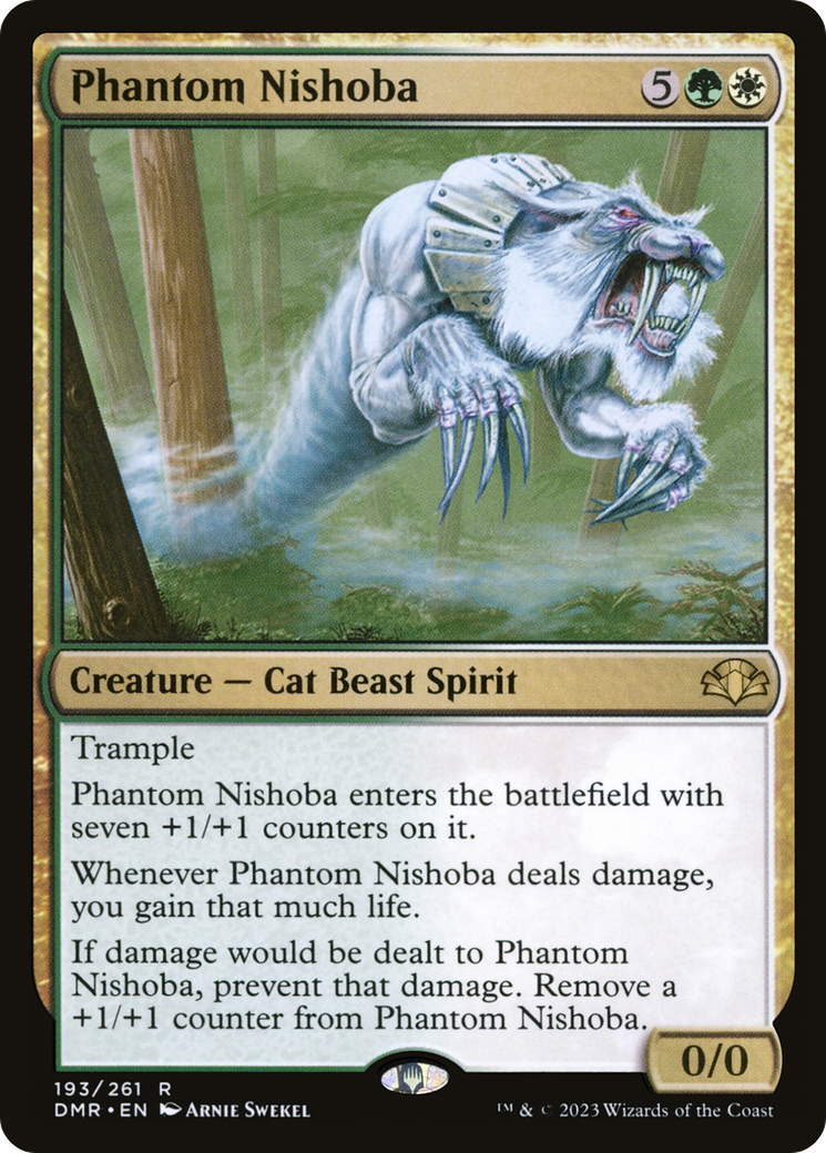 Phantom Nishoba [Dominaria Remastered] | Gate City Games LLC