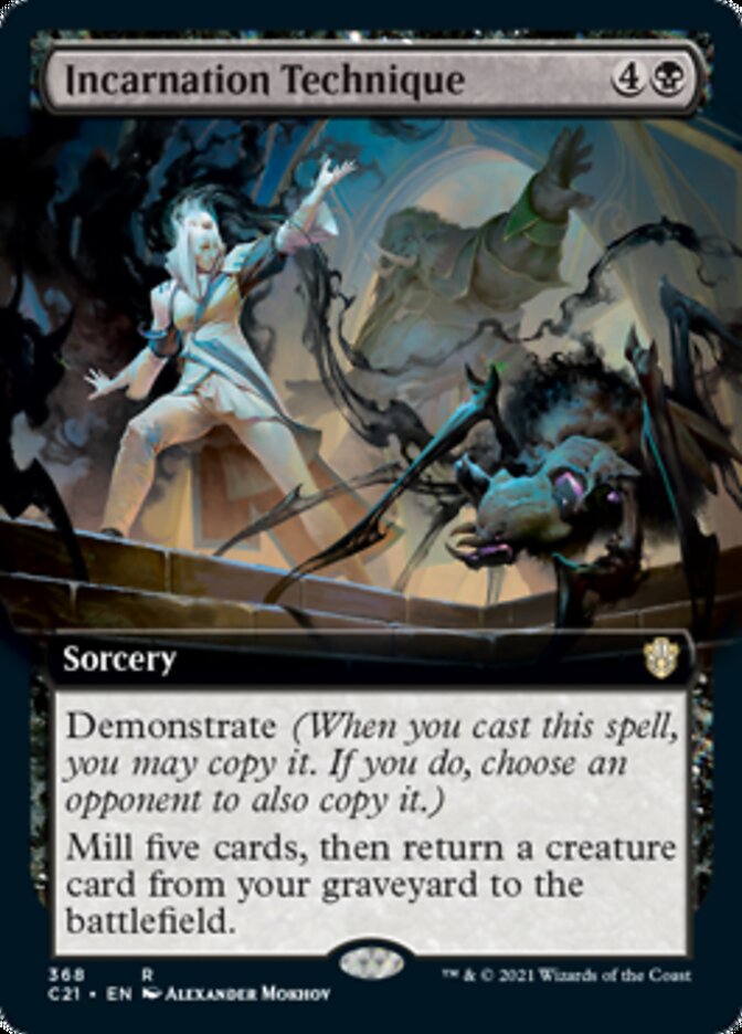 Incarnation Technique (Extended Art) [Commander 2021] | Gate City Games LLC