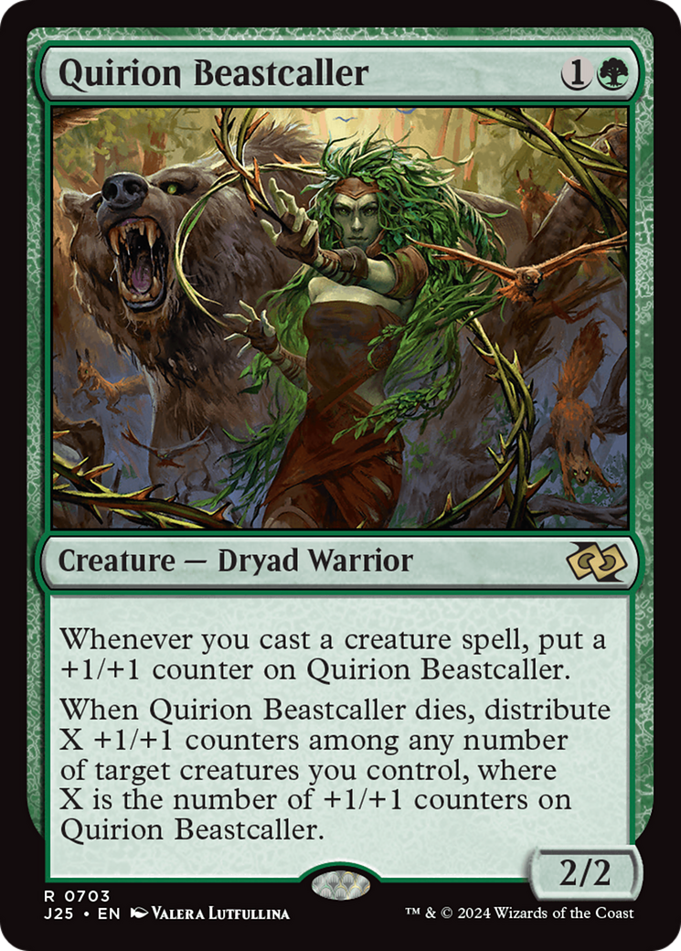 Quirion Beastcaller [Foundations Jumpstart] | Gate City Games LLC