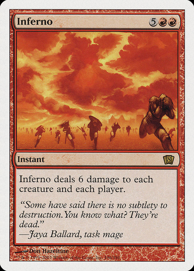 Inferno [Eighth Edition] | Gate City Games LLC
