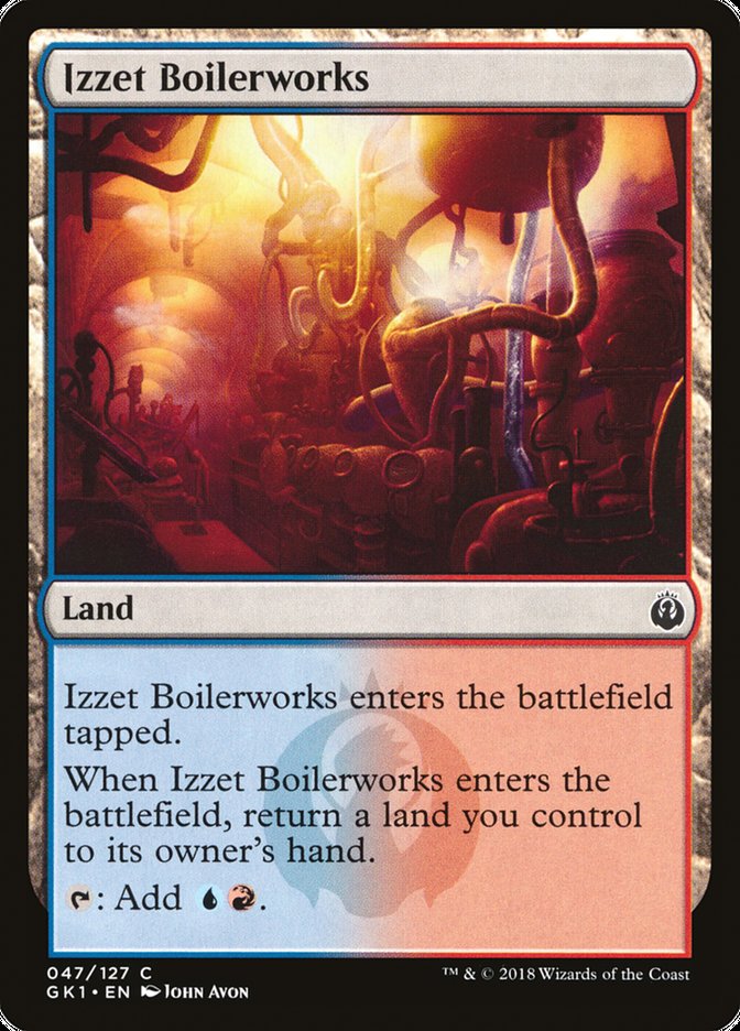 Izzet Boilerworks [Guilds of Ravnica Guild Kit] | Gate City Games LLC