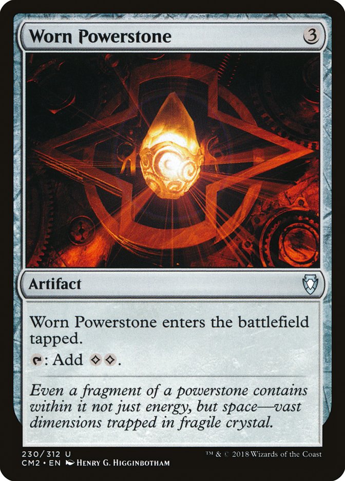 Worn Powerstone [Commander Anthology Volume II] | Gate City Games LLC