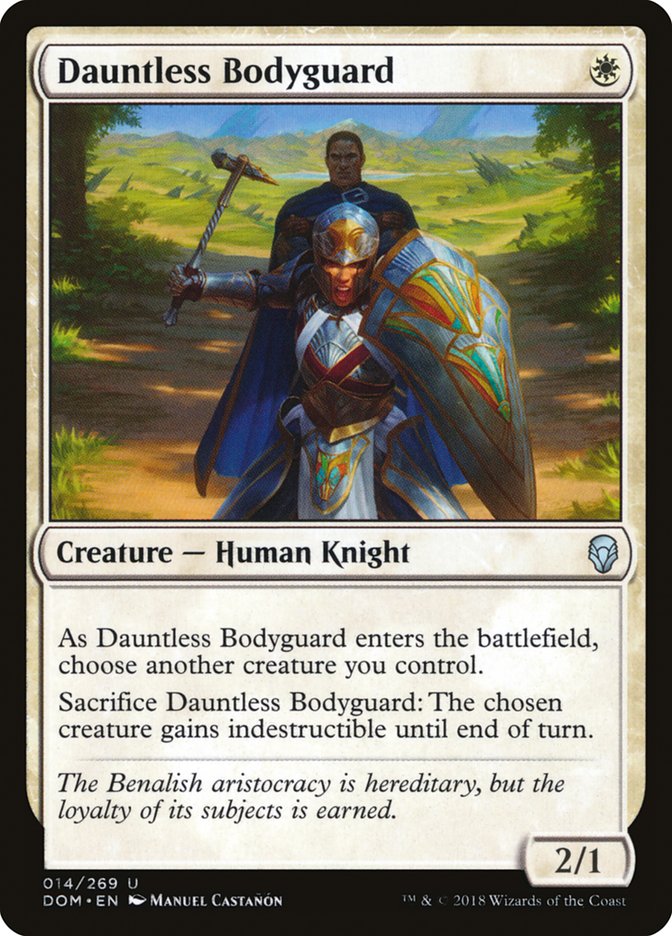 Dauntless Bodyguard [Dominaria] | Gate City Games LLC
