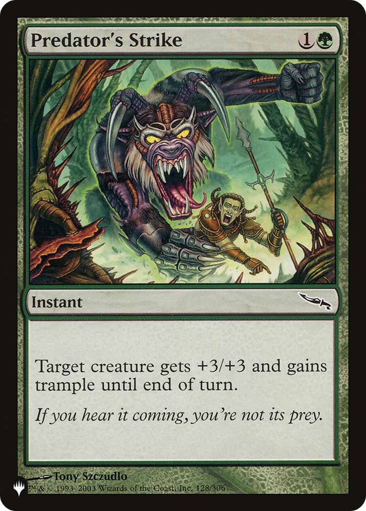 Predator's Strike [The List] | Gate City Games LLC